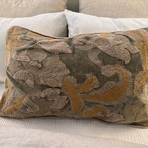 Pottery Barn - Eleonora Embroidered Lumbar Pillow Cover 16x26